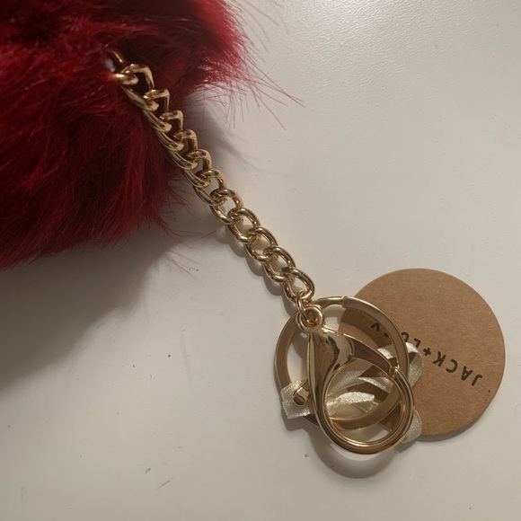 JACK & Lucy Faux Fur Pom Keychain - Picture 5 of 6